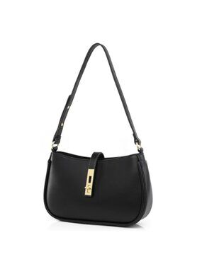 Women's PU Leather Hobo Shoulder Bag - Adjustable Strap
